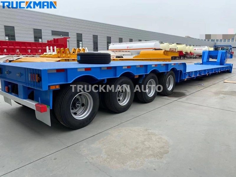 Reboques Gooseneck amovíveis para transportes pesados