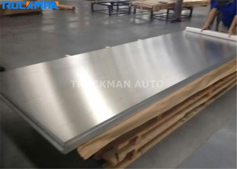 Special transport aluminium frame low bed trailer