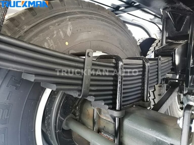 low bed trailer Mechanical Suspension