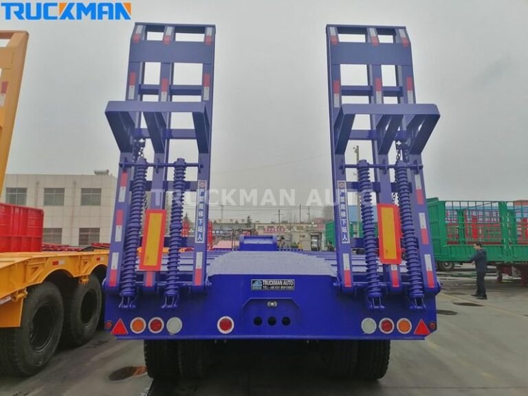 low bed trailer Mechanical Ramps-Low Bed Trailer Ultimate Guide