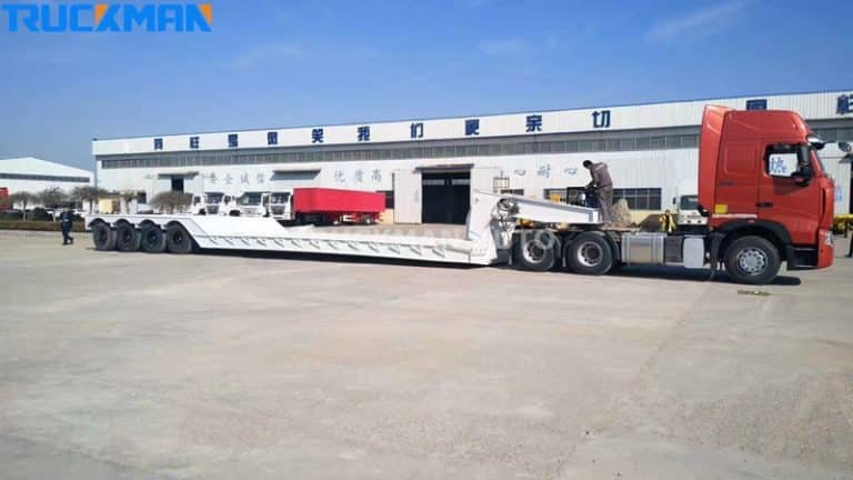 Removable Gooseneck lowboy trailer (RGN)