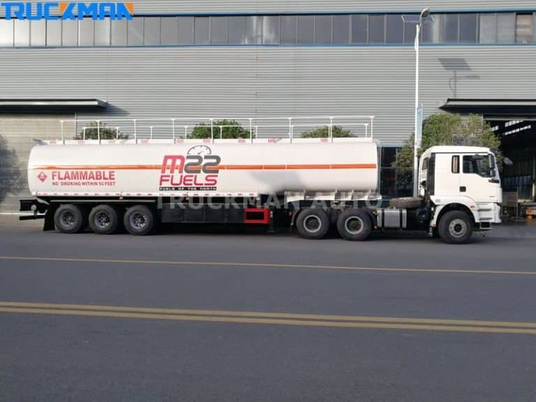 Oil tank car that is being transported by oil transportation