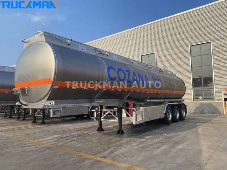 Aluminum Alloy Fuel Tanker Trailer