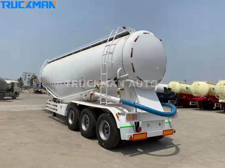 Steps for loading and unloading dry bulk cement