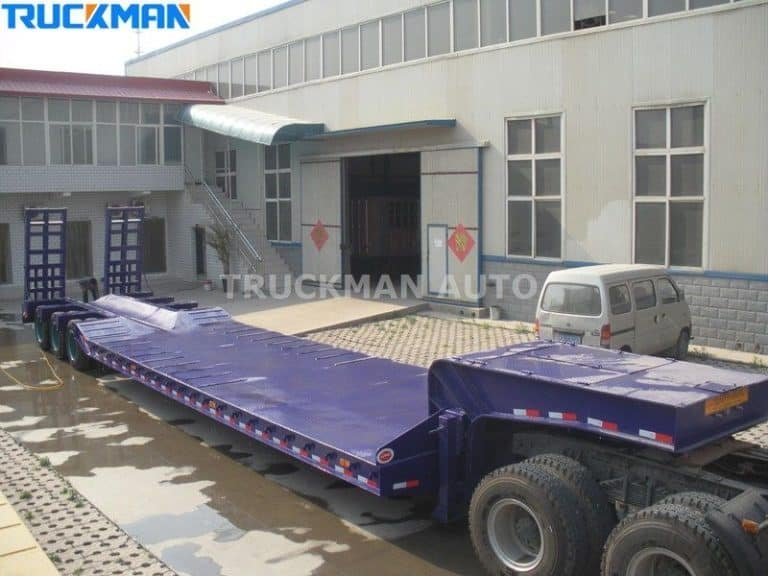 Choose high-quality parts and reputable low-bed trailer manufacturers