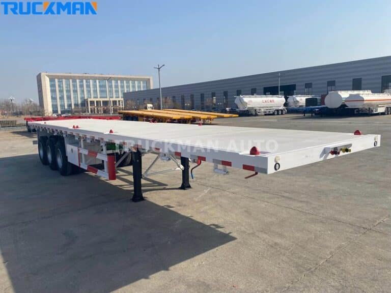 Choose The Right Flatbed Semi Trailer-Truckman Automobile