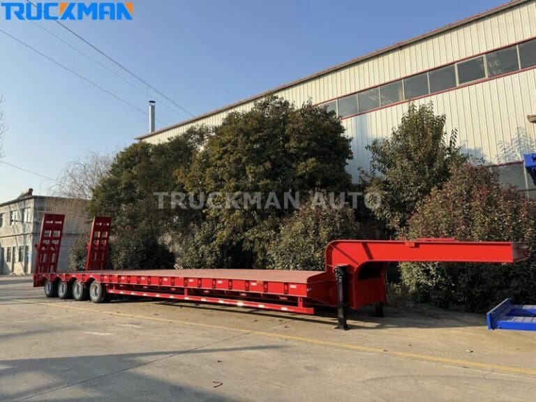 Flatbed Semi Trailer-Truckman Automobile