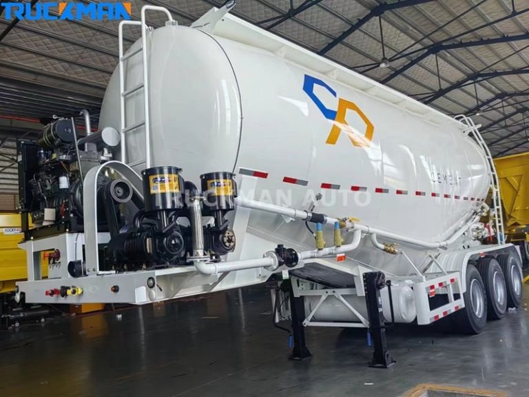 Regular Cement Tanker Trailer Cleaning